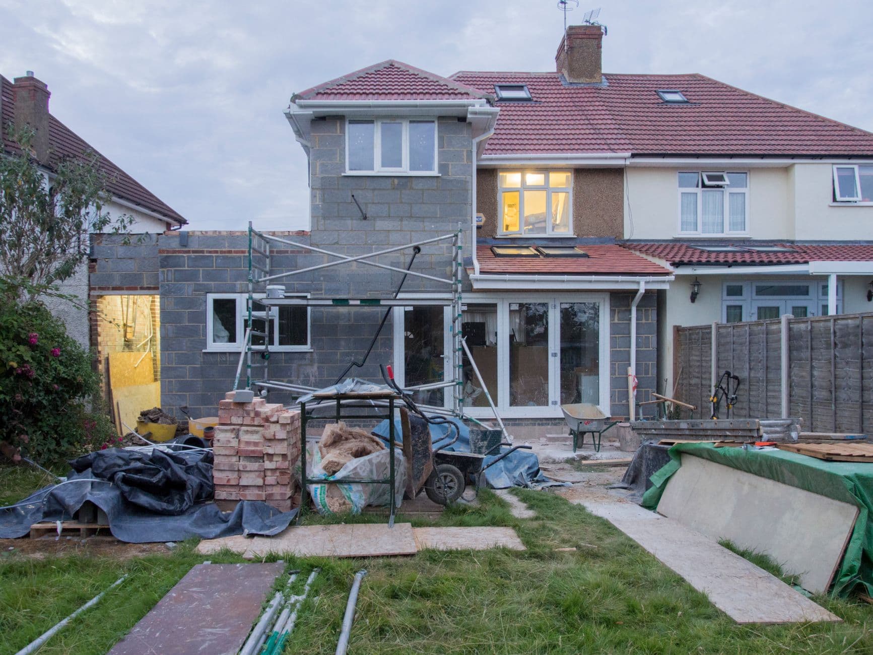 Surrey residential renovation exterior