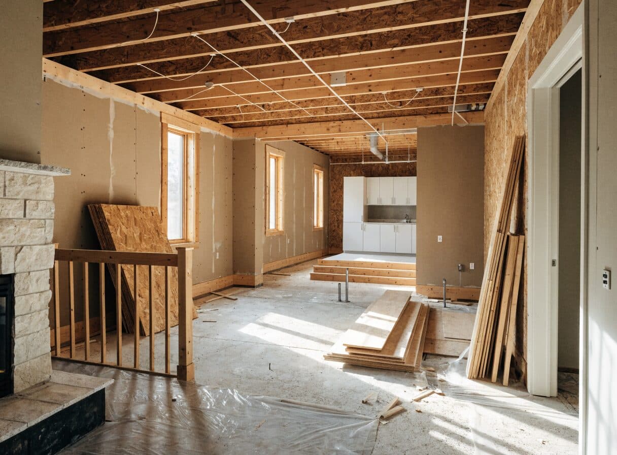 Langley residential renovation exterior